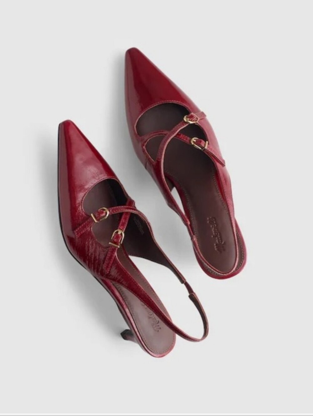 Madewell The Emilie Slingback Pump Size 7